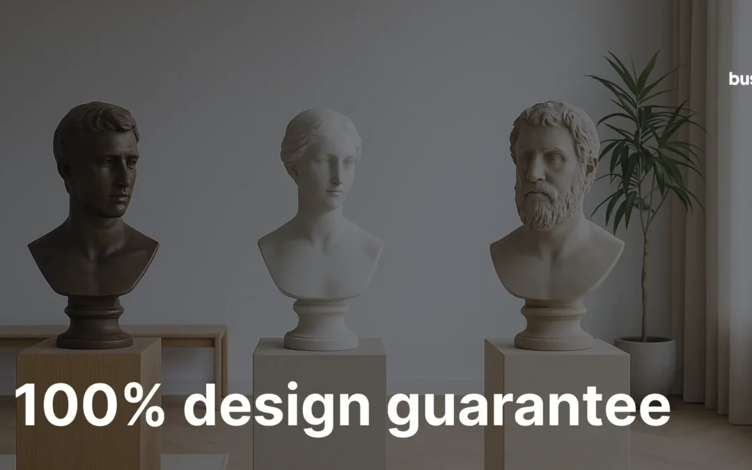 100% design garanti – tryghed for kunder der kræver portrætlighed