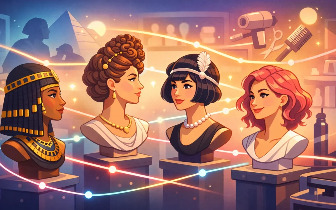 Kvindeportrætter og hår – fra status til selvudtryk