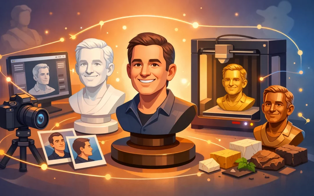 Buste med eget ansigt