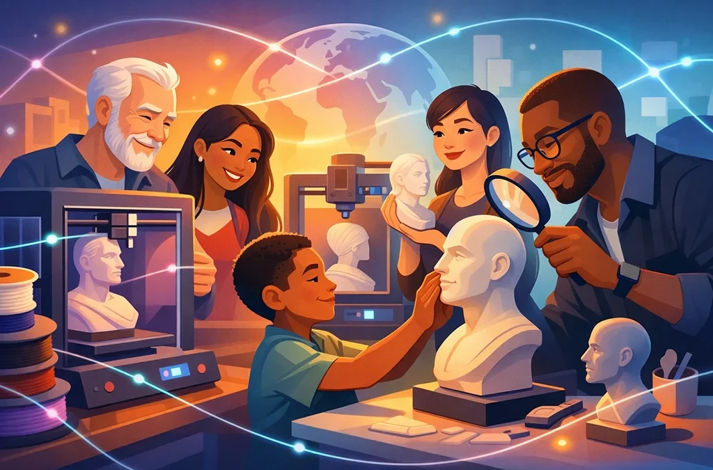 Materialets plasticitet: Fra emballage til eksklusiv 3D print kunst