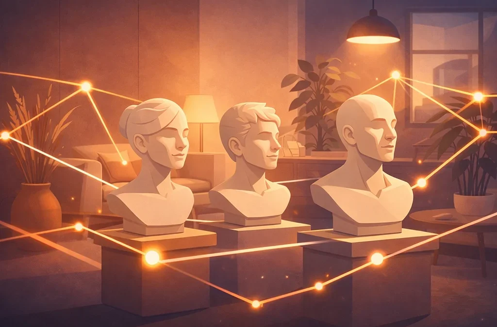 ‘Less is more’ – den minimalistiske buste i det moderne hjem